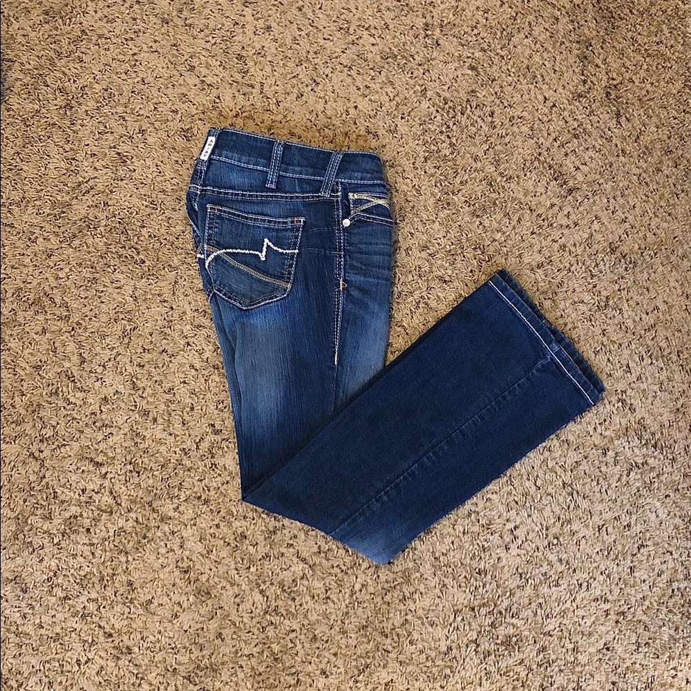 Ariat dark wash bootcut jeans